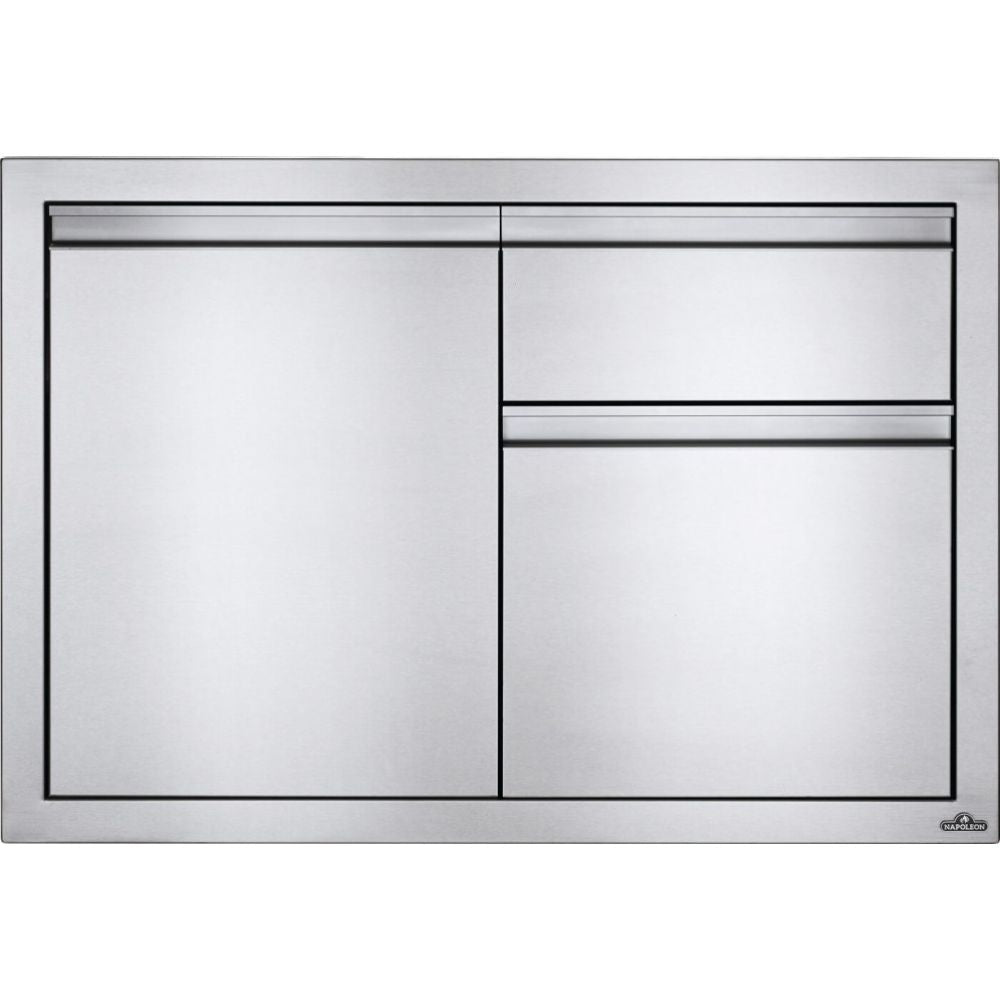Napoleon BI-3624-1D2DR - 36" x 24" Single Door & Standard Drawer Combo