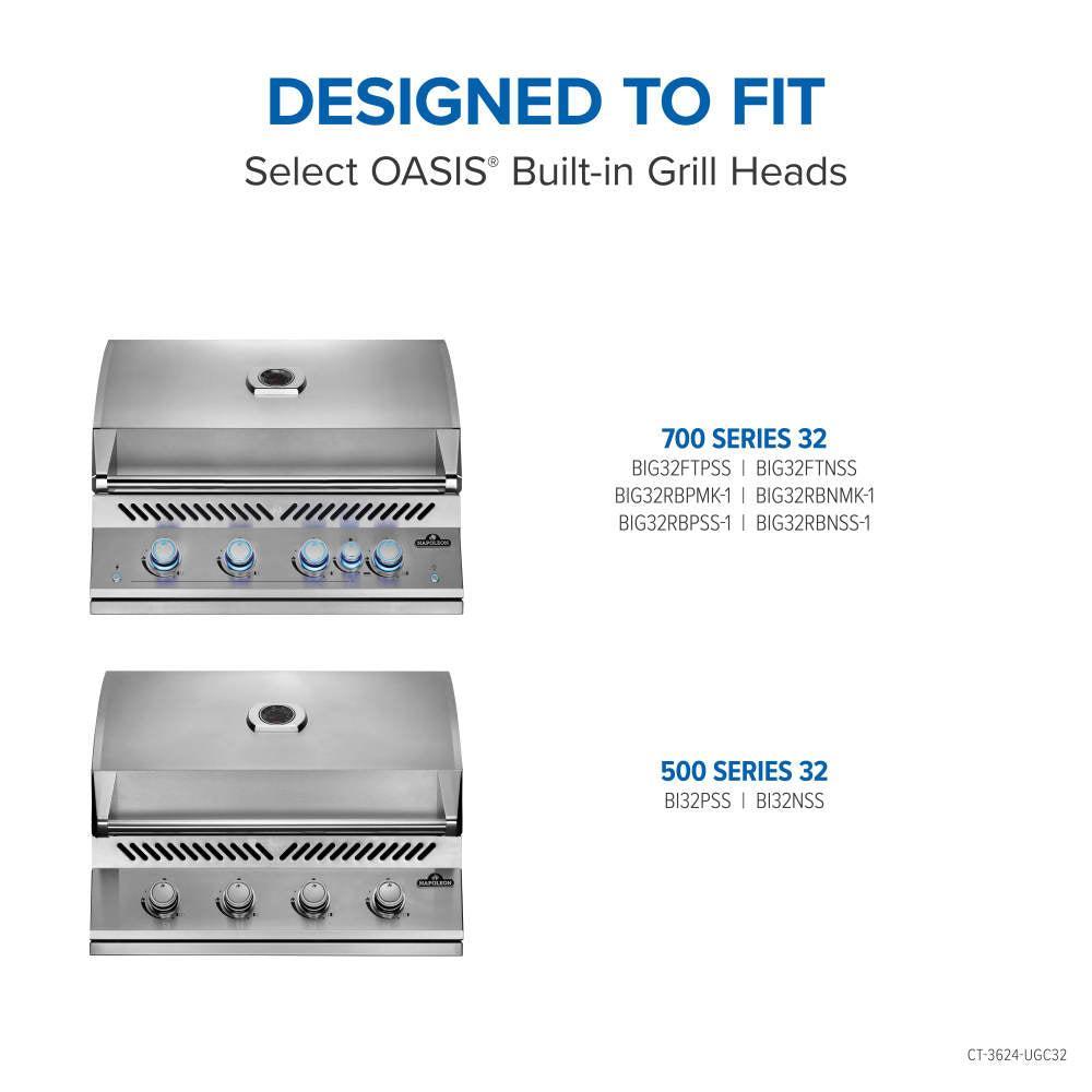 Napoleon OASIS 36" x 24" Stainless Steel Countertop for 32" Grill Head
