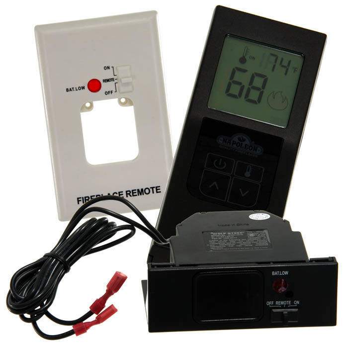 Napoleon On/Off Fireplace Remote Control with Thermostat - F60