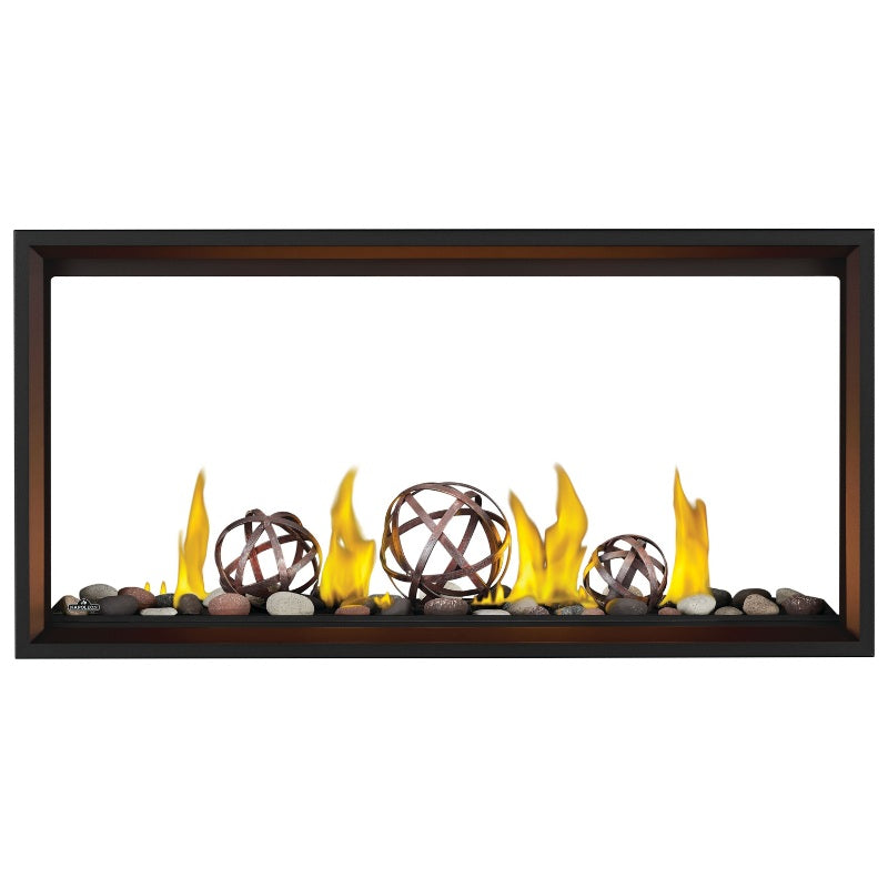 Napoleon Tall Vector 50" See Through Linear Direct Vent Gas Fireplace | TLV50N2