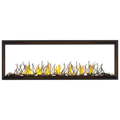 Napoleon Tall Vector 74" See Through Linear Direct Vent Gas Fireplace | TLV74N2