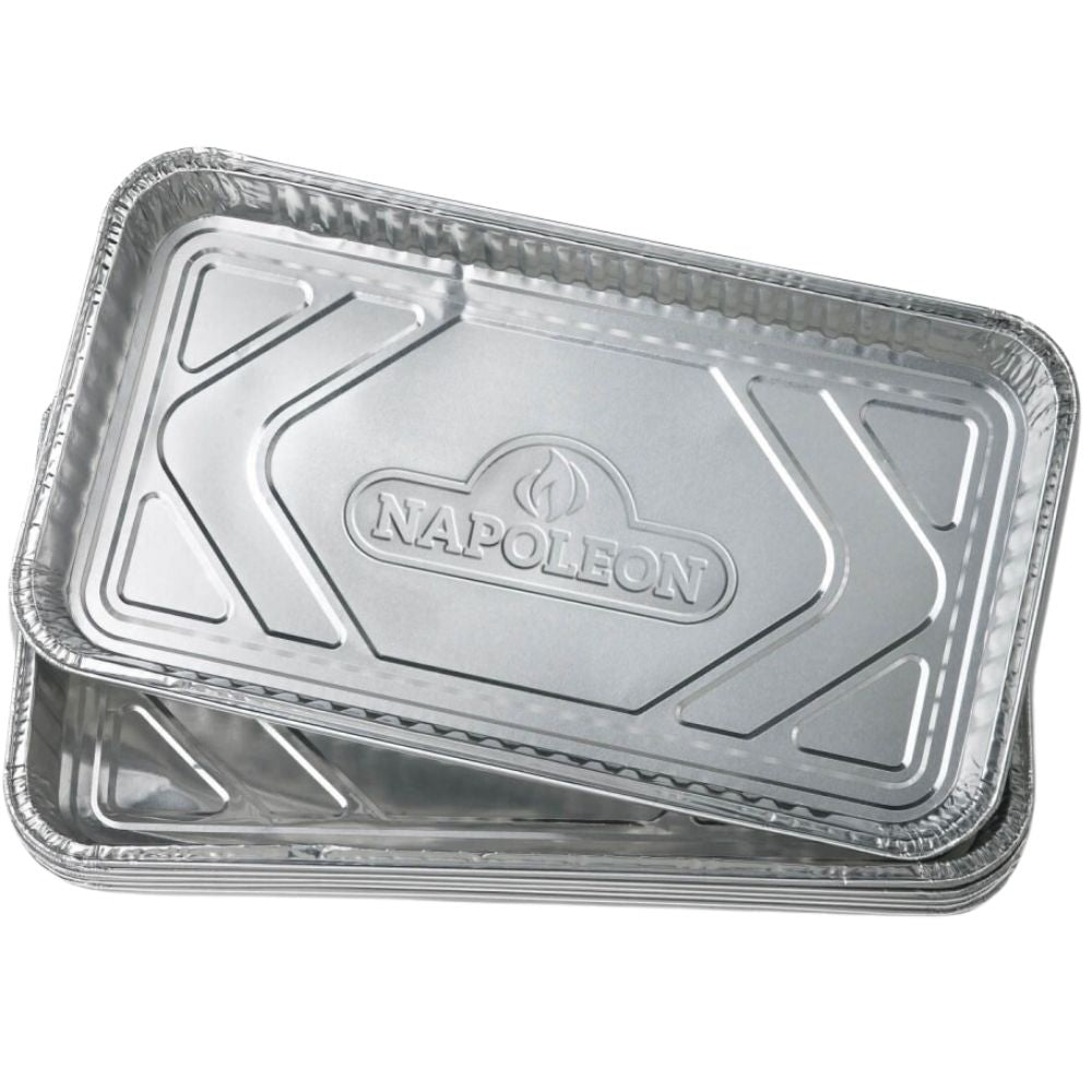 Napoleon 62008 Large Grease Drip Trays (14 x 8 inch) Pack of 5