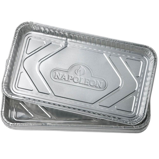 Napoleon 62008 Large Grease Drip Trays (14 x 8 inch) Pack of 5