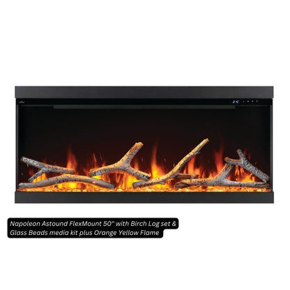 Napoleon Birch Log Kit for Electric Fireplaces