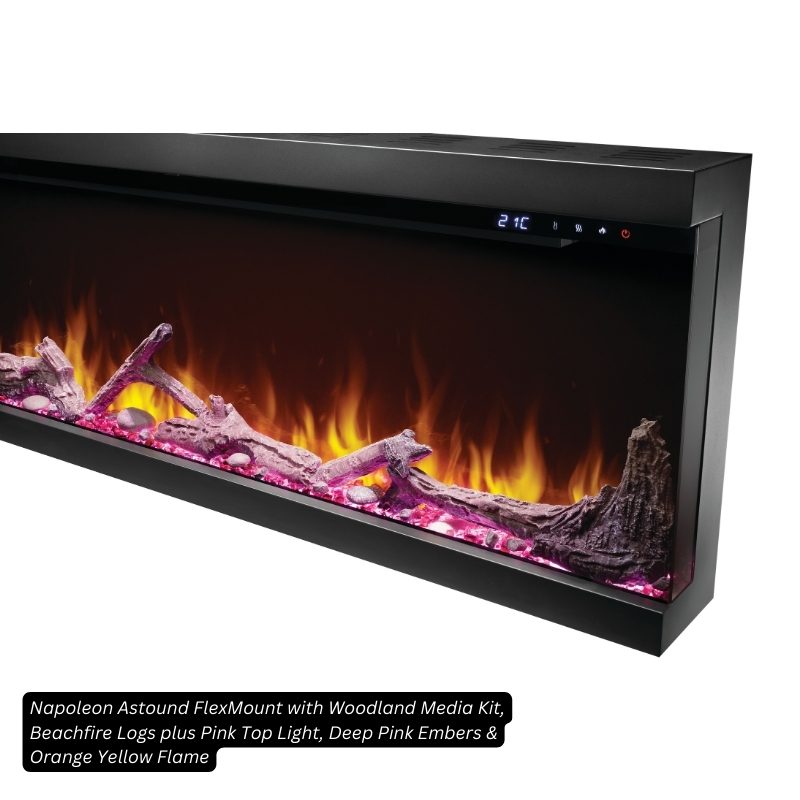 Napoleon Birch Log Kit for Electric Fireplaces