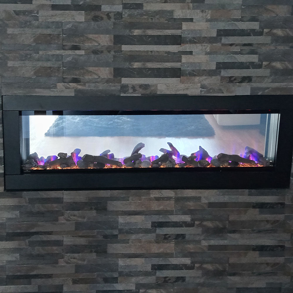 Napoleon Clearion Elite 60'' See Thru Electric Fireplace