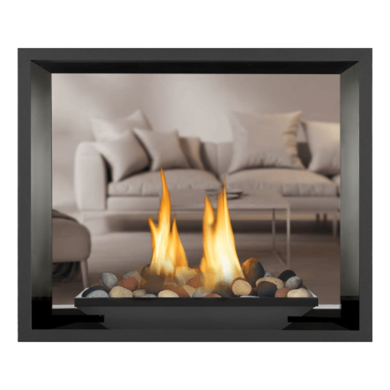 Napoleon High Definition 81 See Thru Direct Vent Gas Fireplace | HD81NT-1
