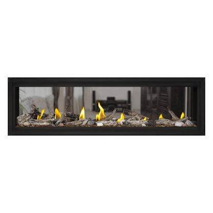 Napoleon Luxuria 62" See Thru Linear Direct Vent Gas Fireplace | LVX62N2X