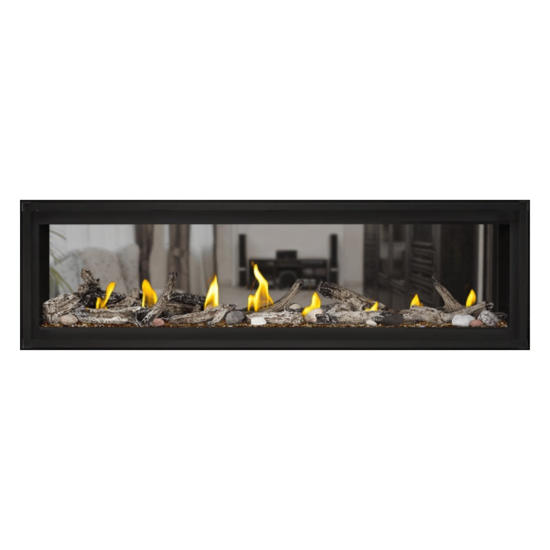 Napoleon Luxuria 74" See Thru Linear Direct Vent Gas Fireplace | LVX74N2X