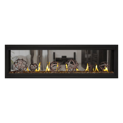 Napoleon Luxuria 74" See Thru Linear Direct Vent Gas Fireplace | LVX74N2X