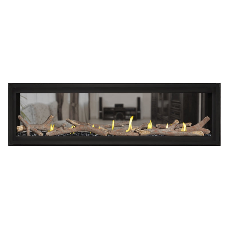 Napoleon Luxuria 74" See Thru Linear Direct Vent Gas Fireplace | LVX74N2X
