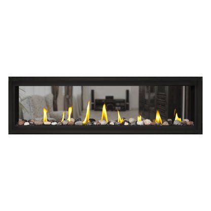 Napoleon Luxuria 62" See Thru Linear Direct Vent Gas Fireplace | LVX62N2X