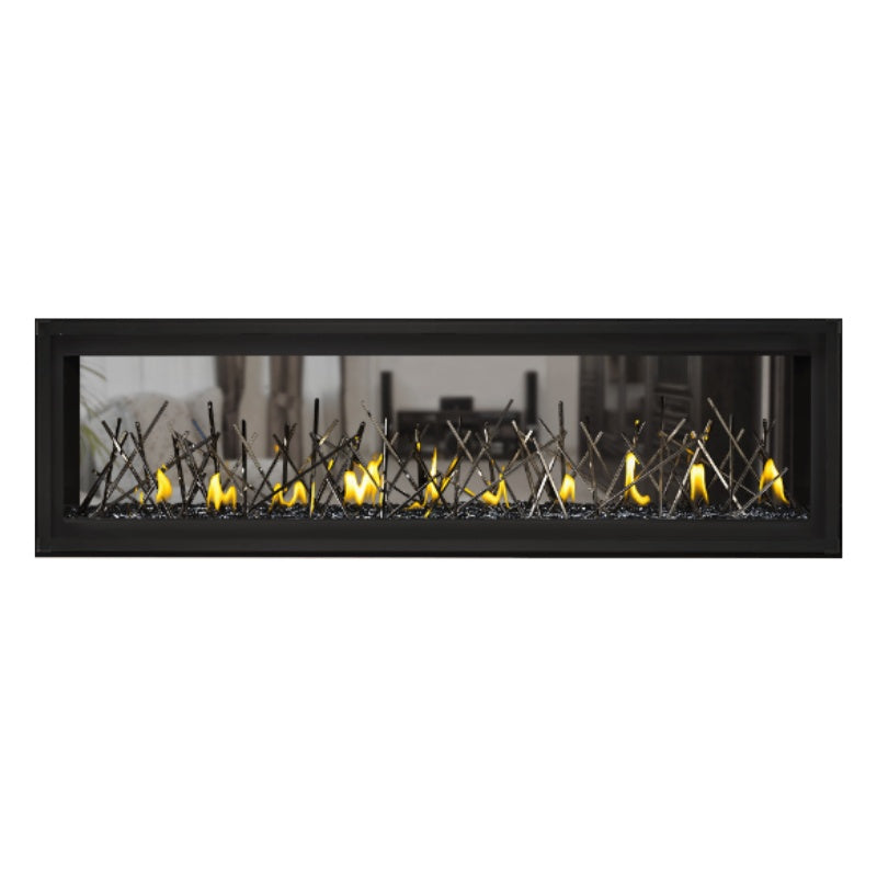 Napoleon Luxuria 62" See Thru Linear Direct Vent Gas Fireplace | LVX62N2X