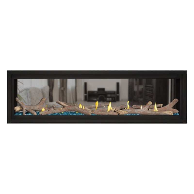 Napoleon Luxuria 74" See Thru Linear Direct Vent Gas Fireplace | LVX74N2X