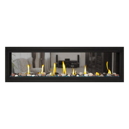 Napoleon Luxuria 74" See Thru Linear Direct Vent Gas Fireplace | LVX74N2X