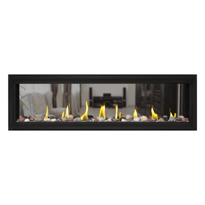 Napoleon Luxuria 74" See Thru Linear Direct Vent Gas Fireplace | LVX74N2X