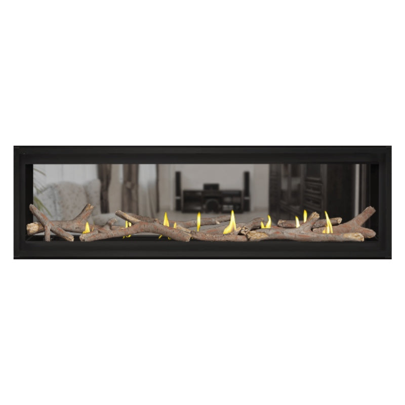 Napoleon Luxuria 74" See Thru Linear Direct Vent Gas Fireplace | LVX74N2X