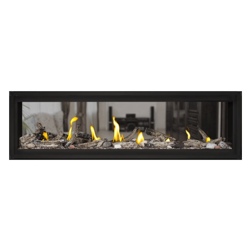 Napoleon Luxuria 74" See Thru Linear Direct Vent Gas Fireplace | LVX74N2X