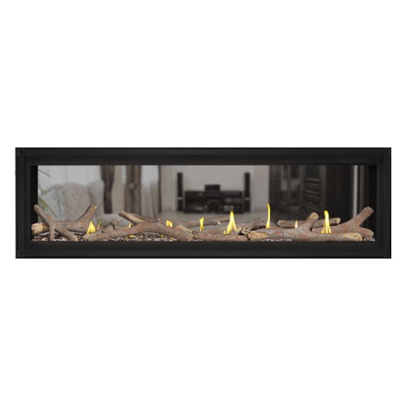 Napoleon Luxuria 74" See Thru Linear Direct Vent Gas Fireplace | LVX74N2X
