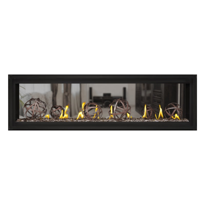 Napoleon Luxuria 74" See Thru Linear Direct Vent Gas Fireplace | LVX74N2X