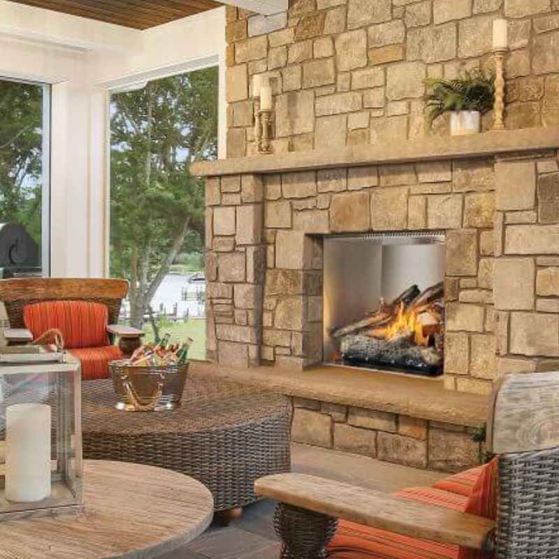 Napoleon Riverside 36-Inch Outdoor Gas Fireplace - RSS36NE