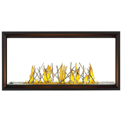 Napoleon Tall Vector 50" See Through Linear Direct Vent Gas Fireplace | TLV50N2