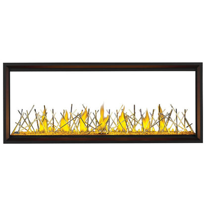 Napoleon Tall Vector 62" See Through Linear Direct Vent Gas Fireplace | TLV62N2
