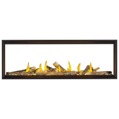 Napoleon Tall Vector 74" See Through Linear Direct Vent Gas Fireplace | TLV74N2
