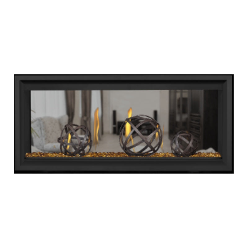 Napoleon Vector 38" See Thru Linear Direct Vent Gas Fireplace | LV38N2-1