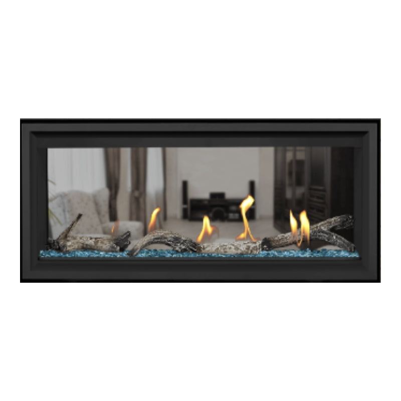 Napoleon Vector 38" See Thru Linear Direct Vent Gas Fireplace | LV38N2-1