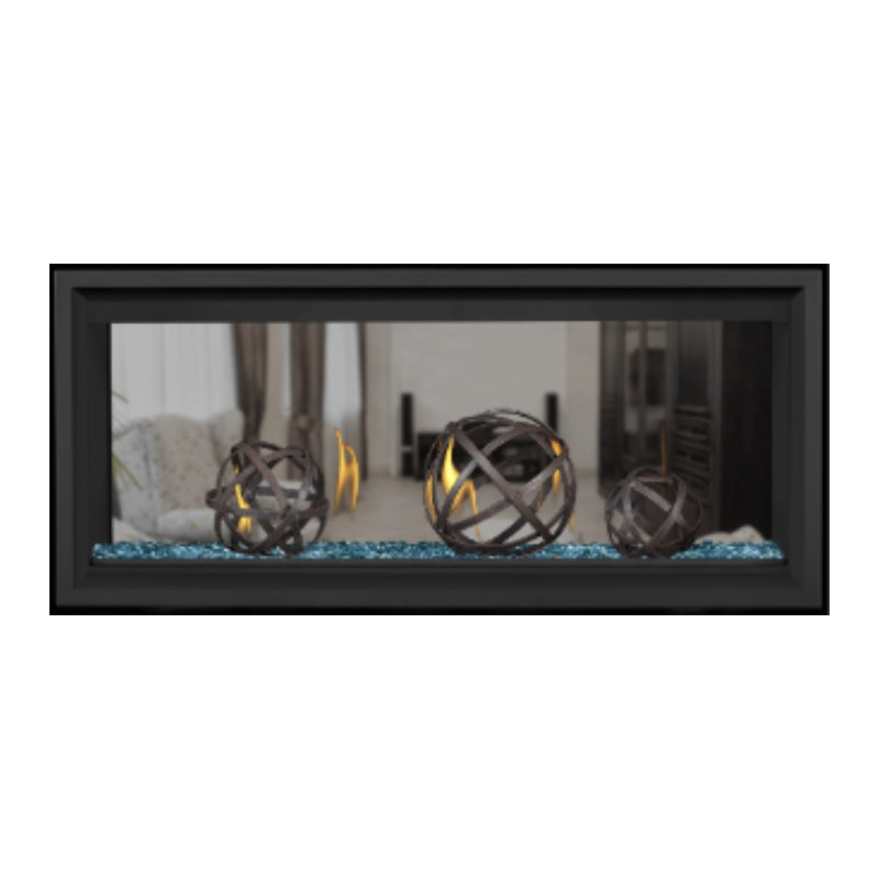 Napoleon Vector 38" See Thru Linear Direct Vent Gas Fireplace | LV38N2-1