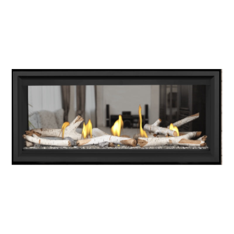 Napoleon Vector 38" See Thru Linear Direct Vent Gas Fireplace | LV38N2-1