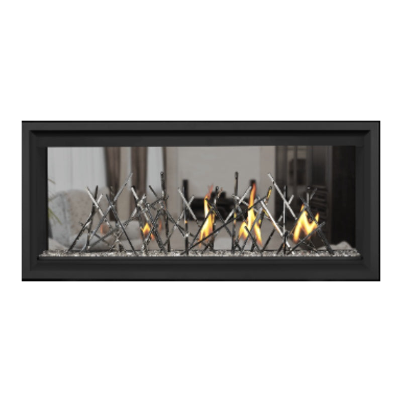 Napoleon Vector 38" See Thru Linear Direct Vent Gas Fireplace | LV38N2-1