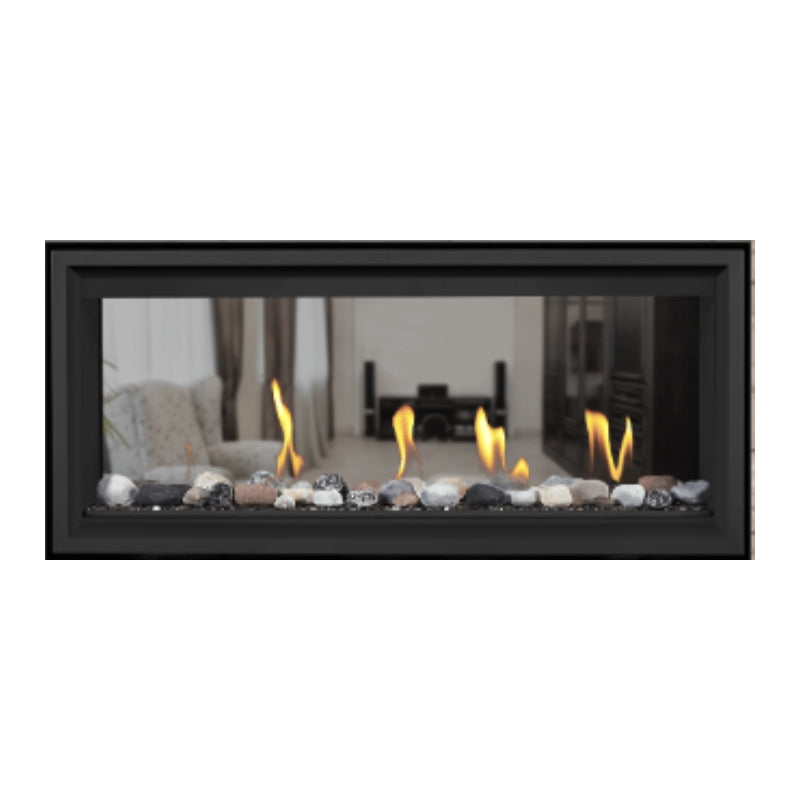 Napoleon Vector 38" See Thru Linear Direct Vent Gas Fireplace | LV38N2-1
