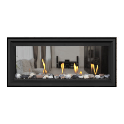 Napoleon Vector 38" See Thru Linear Direct Vent Gas Fireplace | LV38N2-1