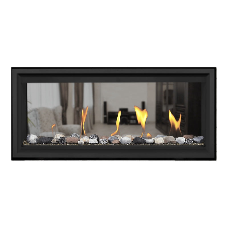 Napoleon Vector 38" See Thru Linear Direct Vent Gas Fireplace | LV38N2-1
