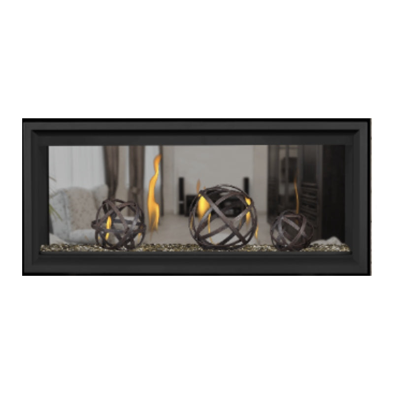 Napoleon Vector 38" See Thru Linear Direct Vent Gas Fireplace | LV38N2-1