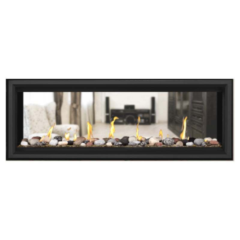 Napoleon Vector 50" See-Through Linear Direct Vent Gas Fireplace | LV50N2-2