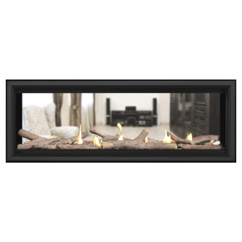 Napoleon Vector 50" See-Through Linear Direct Vent Gas Fireplace | LV50N2-2