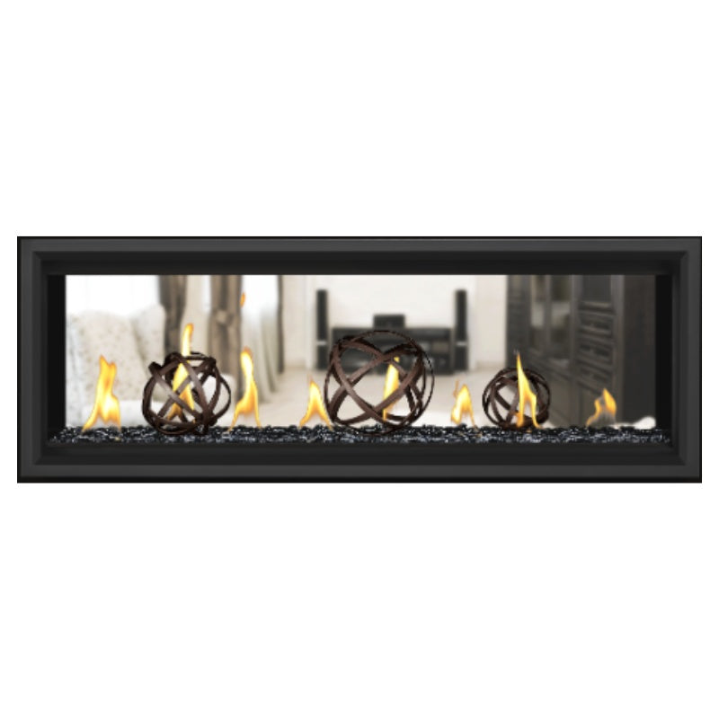 Napoleon Vector 50" See-Through Linear Direct Vent Gas Fireplace | LV50N2-2