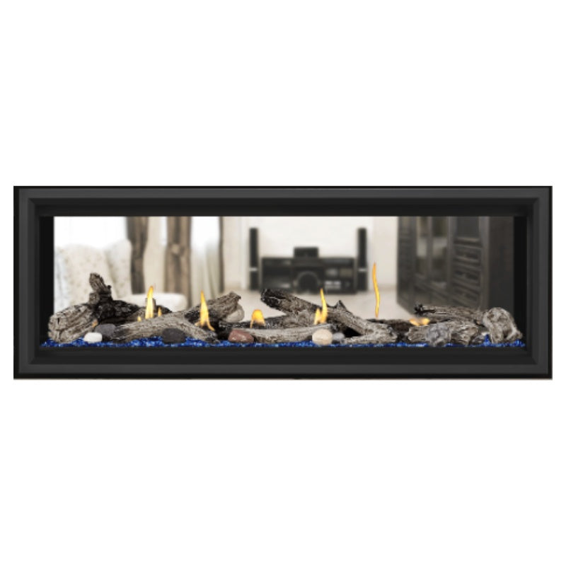 Napoleon Vector 50" See-Through Linear Direct Vent Gas Fireplace | LV50N2-2