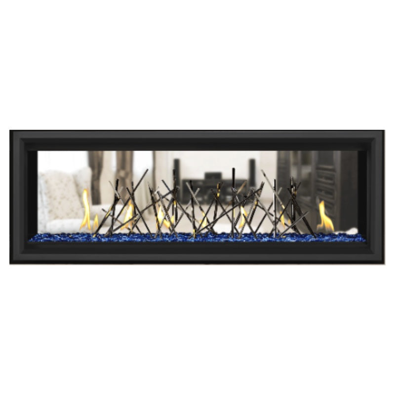 Napoleon Vector 50" See-Through Linear Direct Vent Gas Fireplace | LV50N2-2