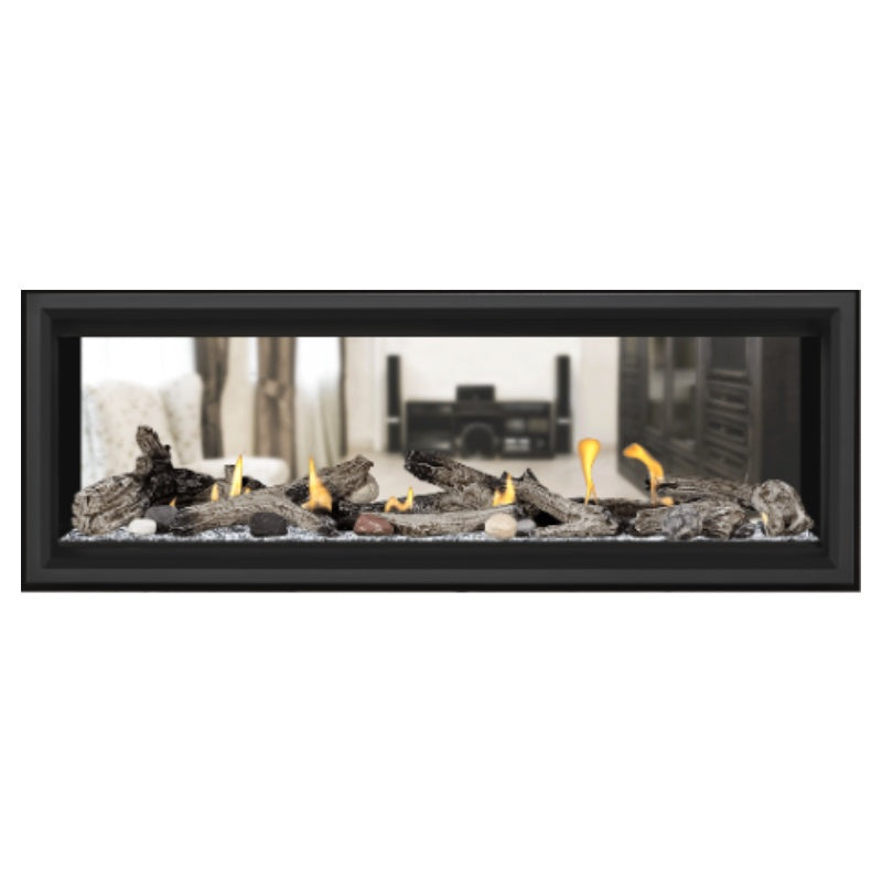 Napoleon Vector 50" See-Through Linear Direct Vent Gas Fireplace | LV50N2-2