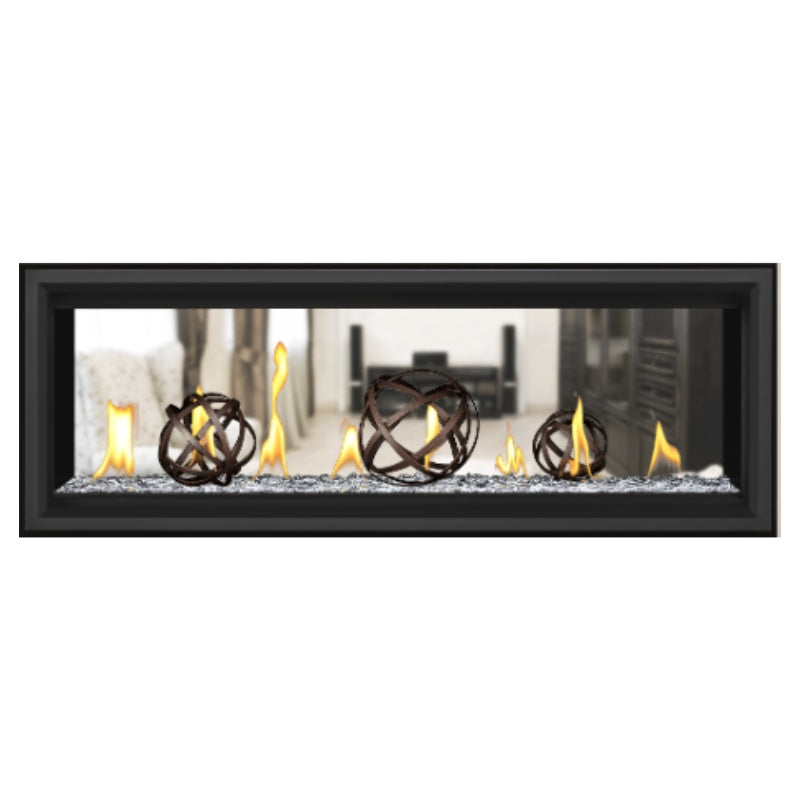 Napoleon Vector 50" See-Through Linear Direct Vent Gas Fireplace | LV50N2-2
