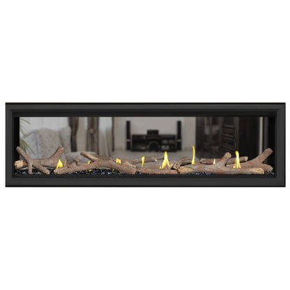 Napoleon Vector 62" See Thru Linear Direct Vent Gas Fireplace | LV62N2