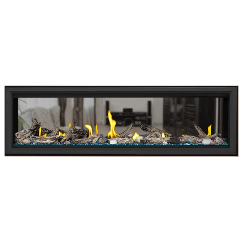 Napoleon Vector 62" See Thru Linear Direct Vent Gas Fireplace | LV62N2