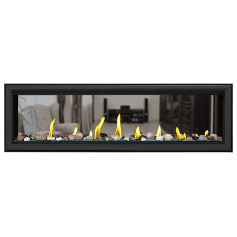 Napoleon Vector 62" See Thru Linear Direct Vent Gas Fireplace | LV62N2
