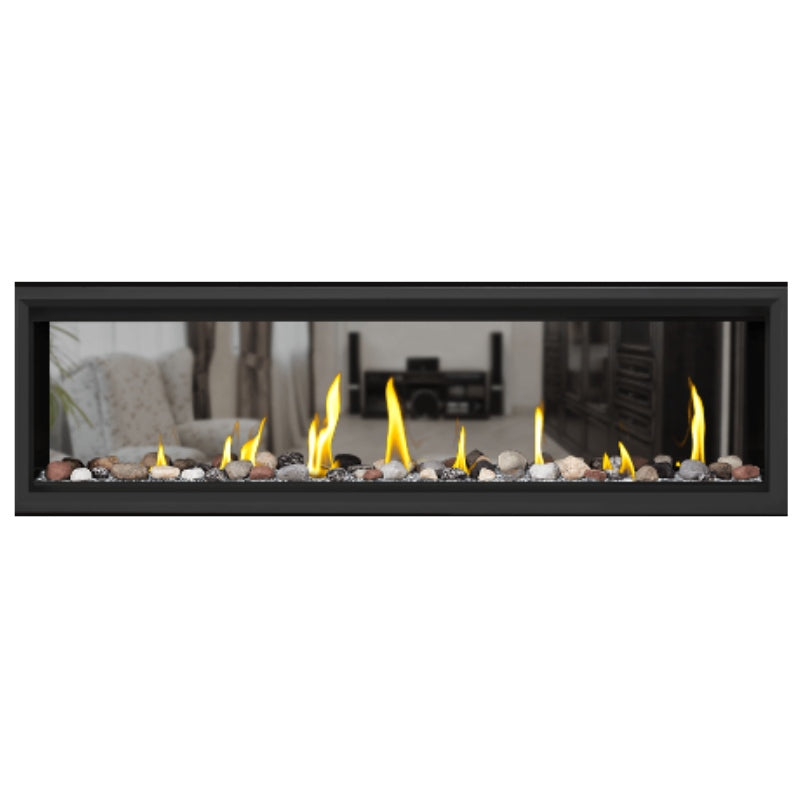 Napoleon Vector 62" See Thru Linear Direct Vent Gas Fireplace | LV62N2