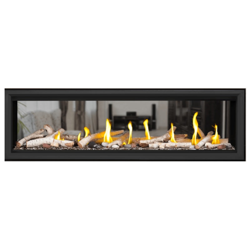 Napoleon Vector 62" See Thru Linear Direct Vent Gas Fireplace | LV62N2