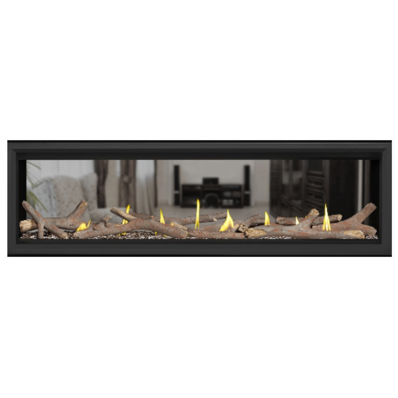Napoleon Vector 62" See Thru Linear Direct Vent Gas Fireplace | LV62N2